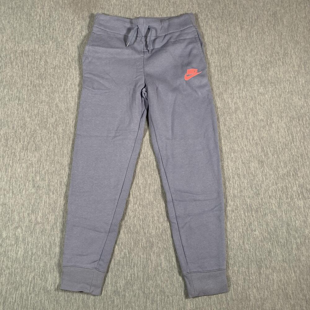 Nike Joggers Pants Mens Medium Gray Sportswear Futura Logo Sweatpants CD7536-495